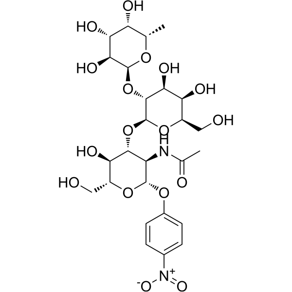 Fuc1-α-2Gal1-β-3GlcNAc-β-PNP 93496-53-8